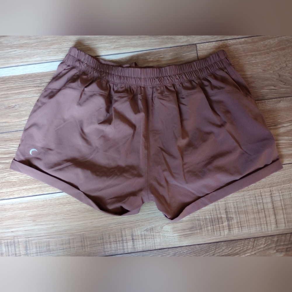 Women's Athletic Shorts in Brown
